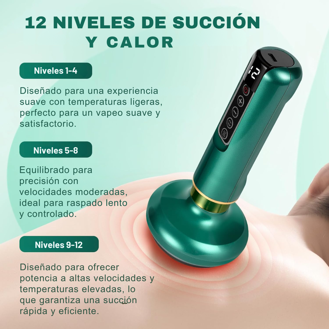Masajeador de Ventosas Inteligente